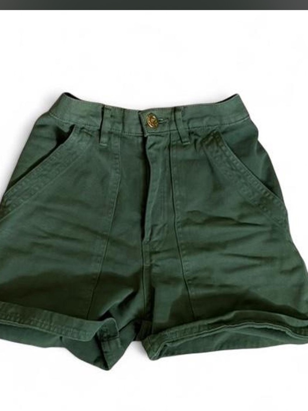 Big Bud Press Olive Green Work Pants Label Detail